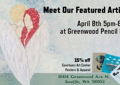 Greenwood Pencil Box Hosts “The Featured Artist Project” and Artist’s Showcase