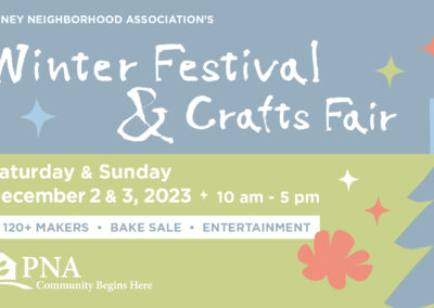 Save the date for the 43rd Annual Winter Festival & Crafts Fair