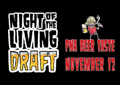 “Night of the Living Draft” – 35th Annual Winter Beer Taste is this Saturday