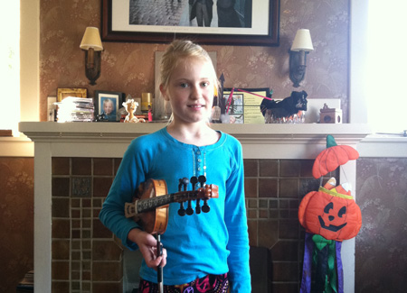 West Woodland student awarded rare fiddle for 1 year