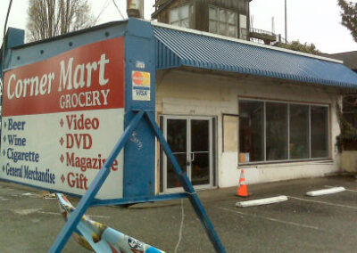 Corner Mart being replaced