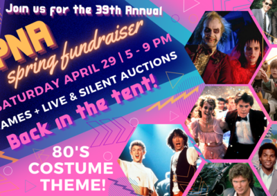 Tickets still available for this Saturday’s PNA Annual Spring Fundraiser