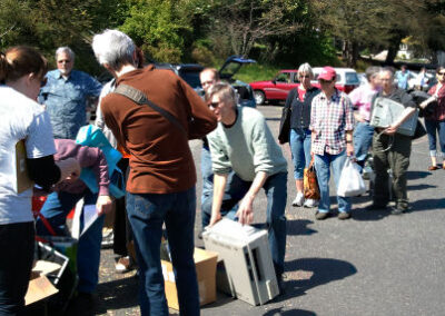 Huge turnout for electronics recycling event