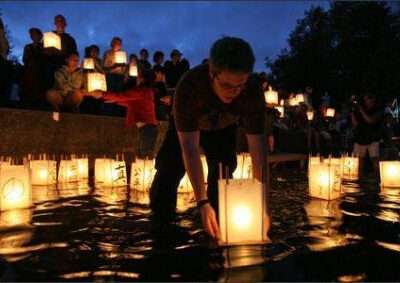 Hiroshima commemoration at Green Lake