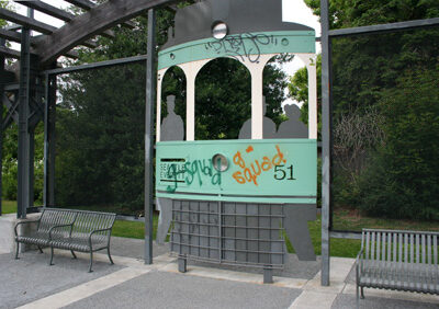 City cleans up graffiti in Greenwood Park