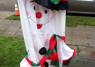 Missing a blow-up snowman?