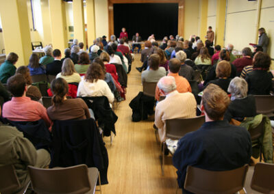 Record turnout for legislative town hall