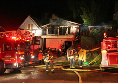 House fire on Phinney Ridge
