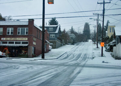 Snow photos around Phinney Ridge, Greenwood