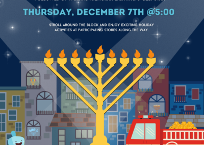 Greenwood Chanukah Village this Thursday at the Chabad Center