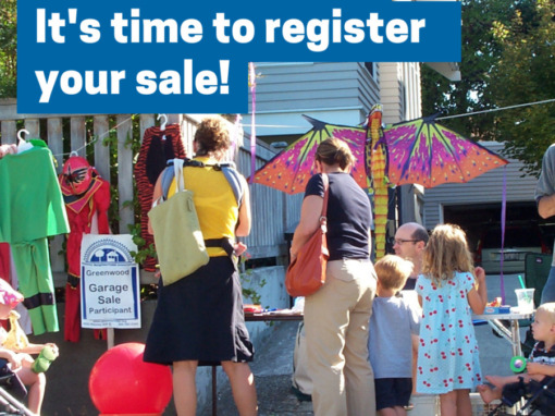 Mark your calendars and register your sale now for PhinneyWood Garage Sale Day
