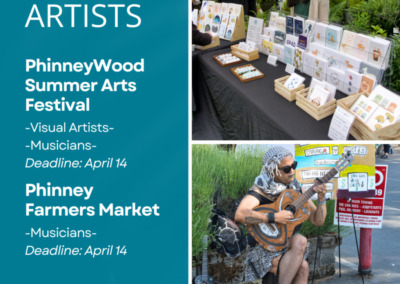 PhinneyWood Summer Arts Festival and the Phinney Farmers Market looking for local artists and musicians