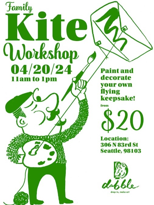 Family kite-making workshop offered at Dabble
