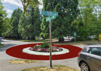 Neighborhood group looking for volunteers to help bring traffic circle to 59th and Evanston