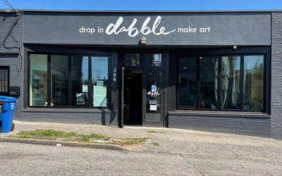 Two-part screen printing workshop at Dabble November 9th and 16th