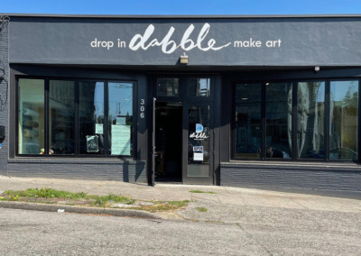 Two-part screen printing workshop at Dabble November 9th and 16th