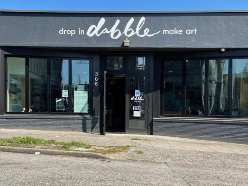 Two-part screen printing workshop at Dabble November 9th and 16th