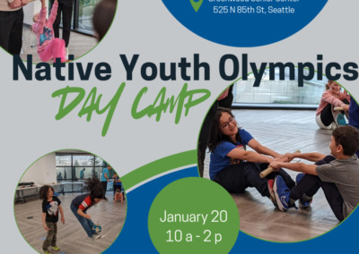 Registration open for Native Youth Olympics Seattle Day Camp on Monday