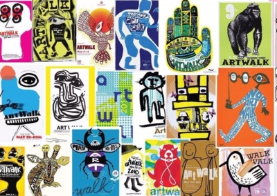 The untold story of 30 years of PhinneyWood Art Walk Posters