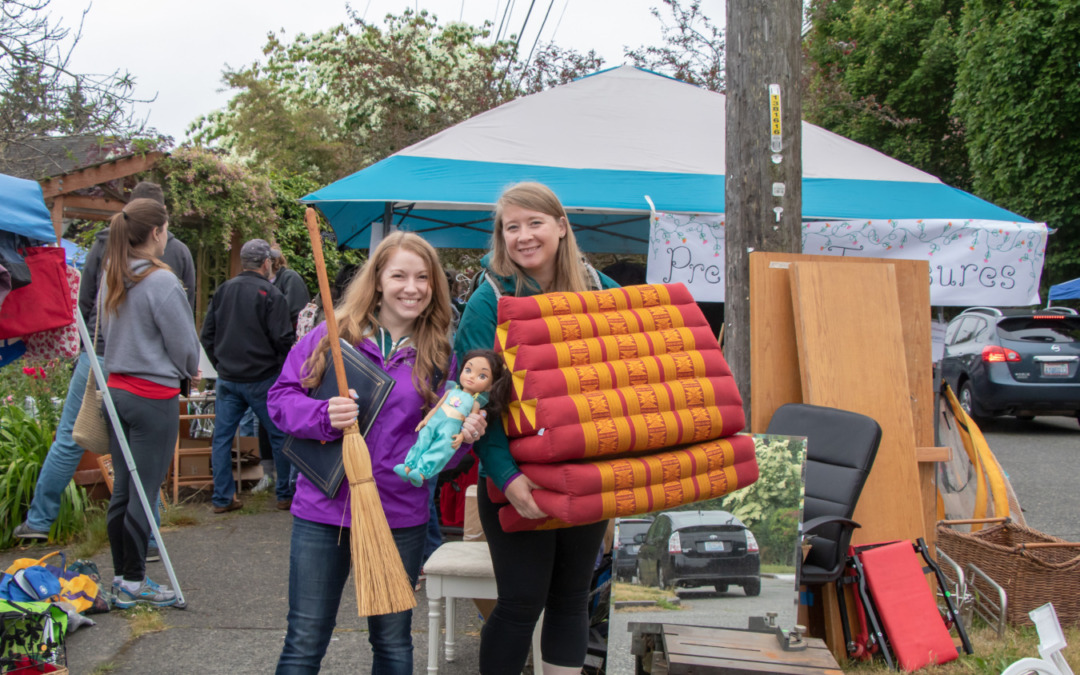 Sunshine, bargains, and neighbors: PhinneyWood Garage Sale Day is this Saturday!