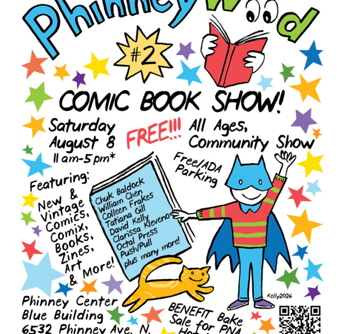 Pow! Bam! Comics, collectibles, and creativity come to the Phinney Center