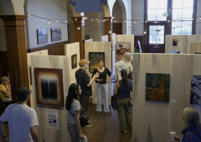 The PhinneyWood Art Walk starts tonight at 5pm