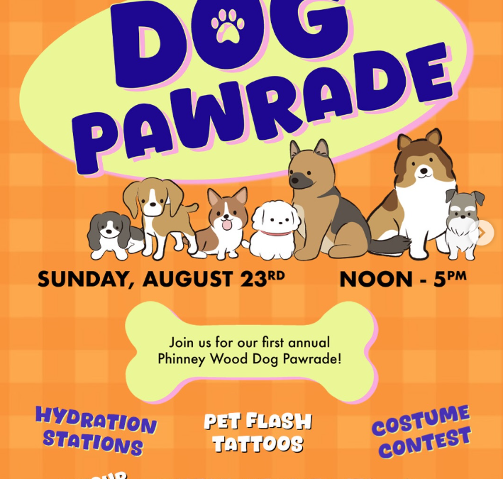 Get ready for the first-ever Greenwood Dog Pawrade!